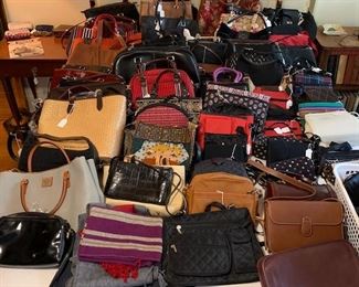 Purses including Coach, Dooney and Bourke, etc.