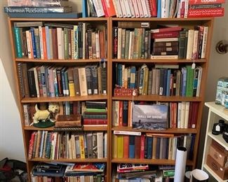 Hard cover and soft cover books