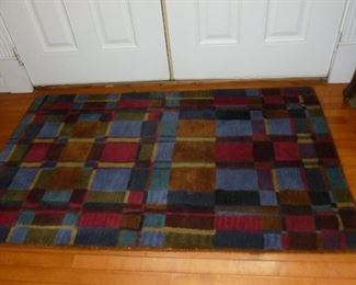Neat colorful rug