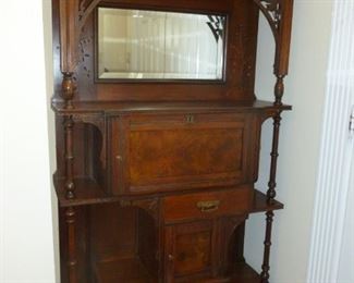 Wonderful unusual antique cabinet