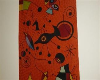Colorful wall hanging