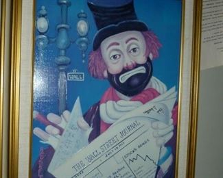 Red Skelton Lithograph