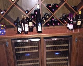 we have a fine wine cellar and wine refrigerator