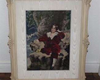 framed embroidery