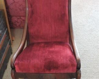 Women's boudoir rocker