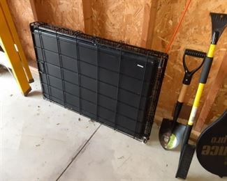 Large dog kennel