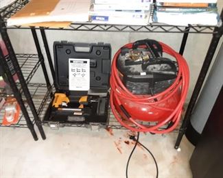 Pneumatic Nail gun and compressor