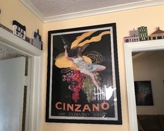 Cinzano Framed Print