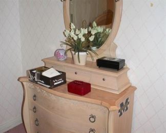 Dresser and Matching Mirror