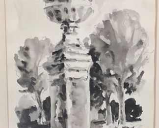 George Cress Watercolor