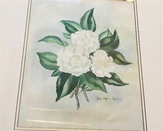 Group of Original Watercolors by Georgia Artist, Lila Moore Keen (1903-1963). Her original watercolors are very hard to find.