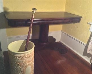 BEAUTIFUL Matching pair of Empire Libary Tables.