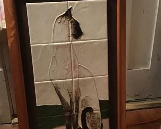 Tile Cat Art by Harris Strong