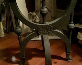 Pair of Brass folding legs to hold coffin