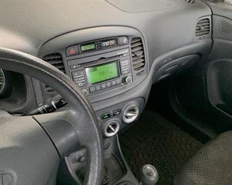 2009 Hyundai Accent with 37,321 original miles.