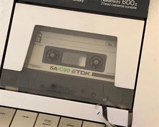 Vintage NAKAMICHI 600II Head Cassette Console Recorder Stereo Studio Tape Deck!