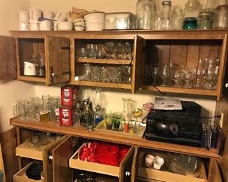 Wine glasses, beer glasses and more