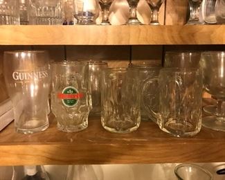 Beer glasses