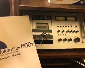 Nakamichi tape deck