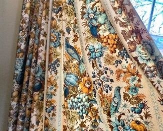 Detail of drapes or curtains
