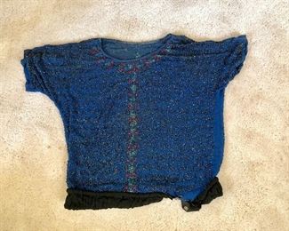 1920's beaded blouse