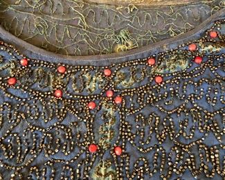 Detail - beaded blouse