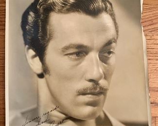 Cesar Romero signed photo