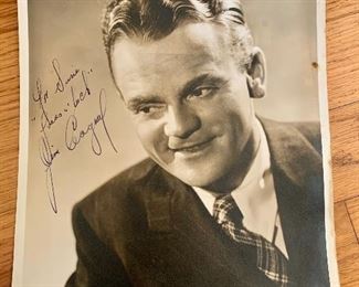 James Cagney signed photo