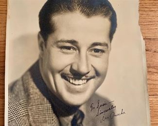 Don Ameche signed photo