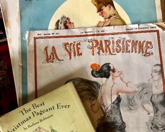 Vintage magazines - Art Deco La Vie Parisienne 1922