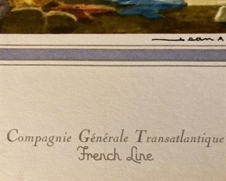 Compagnie Generale Transatlantique  - French Line