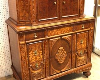  VERY VERY GOOD Condition

FANTASTIC 6 Piece ANTIQUE Depression Burl Walnut and Oak Bedroom Set with Full Size Bed

Auction Estimate $2000-$4000 – Located Inside 
