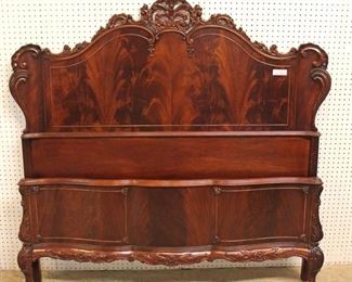  VERY VERY GOOD Condition

One of The Best Burl Mahogany Carved 8 Piece Bedroom Set with Right and Left Night Stands and Full Size Bed with Carved Swans

Auction Estimate $2000-$4000 – Located Inside 