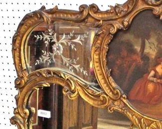  ANTIQUE French Mirror with Oil Painting

Auction Estimate $200-$400 – Located Inside 