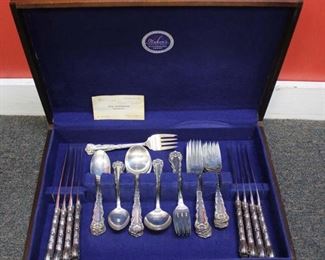  39 Piece “Frank M. Whiting” Sterling Flatware Set in Wooden Case

Auction Estimate $400-$800 – Located Glassware 