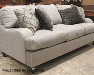  NEW Grey Upholstered Contemporary Sofa with Decorative Pillows

Auction Estimate $300-$600 – Located Inside 