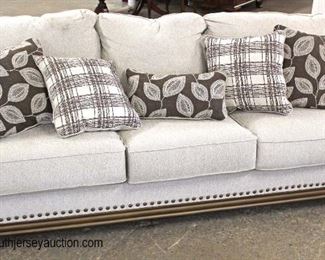  NEW Upholstered Contemporary Sofa with Decorator Pillows

Auction Estimate $300-$600 – Located Inside 