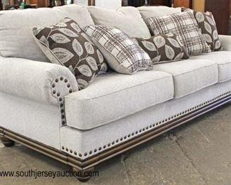  NEW Upholstered Contemporary Sofa with Decorator Pillows

Auction Estimate $300-$600 – Located Inside 