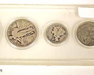  Silver Penny, Nickel, Dime, Quarter, & Liberty Half Dollar

Auction Estimate $10-$30 – Located Inside 