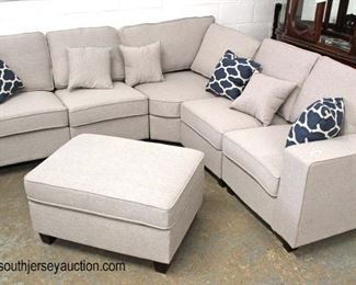 NEW Contemporary 3 Piece Living Room Set with Decorative Pillow and Footstool

Auction Estimate $300-$600 – Located Inside