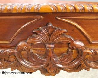 PAIR of SOLID Mahogany Chippendale Carved Ball and Claw Sofa Tables

Auction Estimate $300-$600 – Located Inside

 