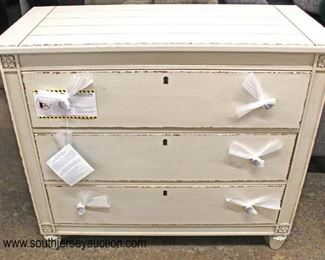 NEW Decorator 3 Drawer Chest with Hardware in Drawers

Auction Estimate $100-$300 – Located Inside