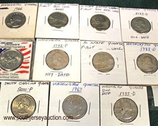 Selection of State Quarters

Auction Estimate $10-$20 – Located Glassware