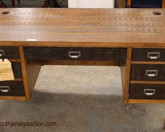 NEW “Martin Furniture” 7 Drawer Contemporary Country Rustic Style Executor Desk with Tag

Auction Estimate $200-$400 – Located Inside