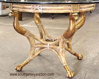 5 Piece Decorative Bird Head Breakfast Table and 4 Chairs

Auction Estimate $200-$400 – Located Inside