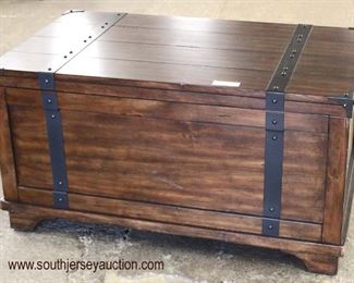 NEW Contemporary Trunk Style Lift Top Coffee Table with Storage

Auction Estimate $100-$300 – Located Inside