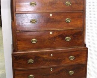 ANTIQUE 3 Part Mahogany Chest on Chest

Auction Estimate $400-$800 – Located Inside

 
