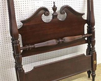 PAIR of “Ethan Allen Furniture” SOLID Mahogany Twin Poster Beds with Rails

Auction Estimate $300-$600 – Located Inside