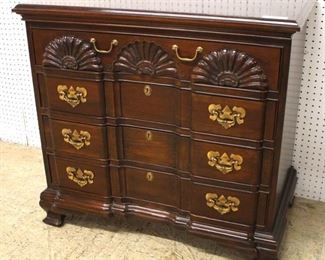 SOLID Mahogany “Harden Furniture” Shell Carved 4 Drawer Bachelor Chest

Auction Estimate $300-$600 – Located Inside