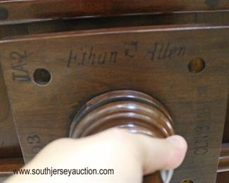Mahogany “Ethan Allen Furniture” Tilt Top Table

Auction Estimate $200-$400 – Located Inside